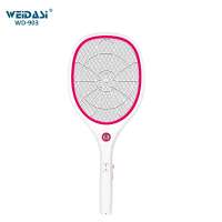 weidasi portable fly killer rechargeable electric mosquito swatter